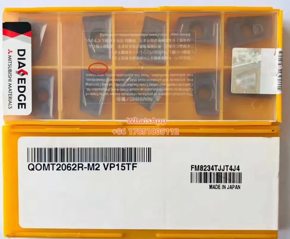 QOMT0830R-M2 QOMT1035R-M2 QOMT1342R-M2 QOMT1651R-M2 QOMT1856R-M2 QOMT2062R-M2 QOMT2576R-M2 VP15TF Inserti in metallo duro
