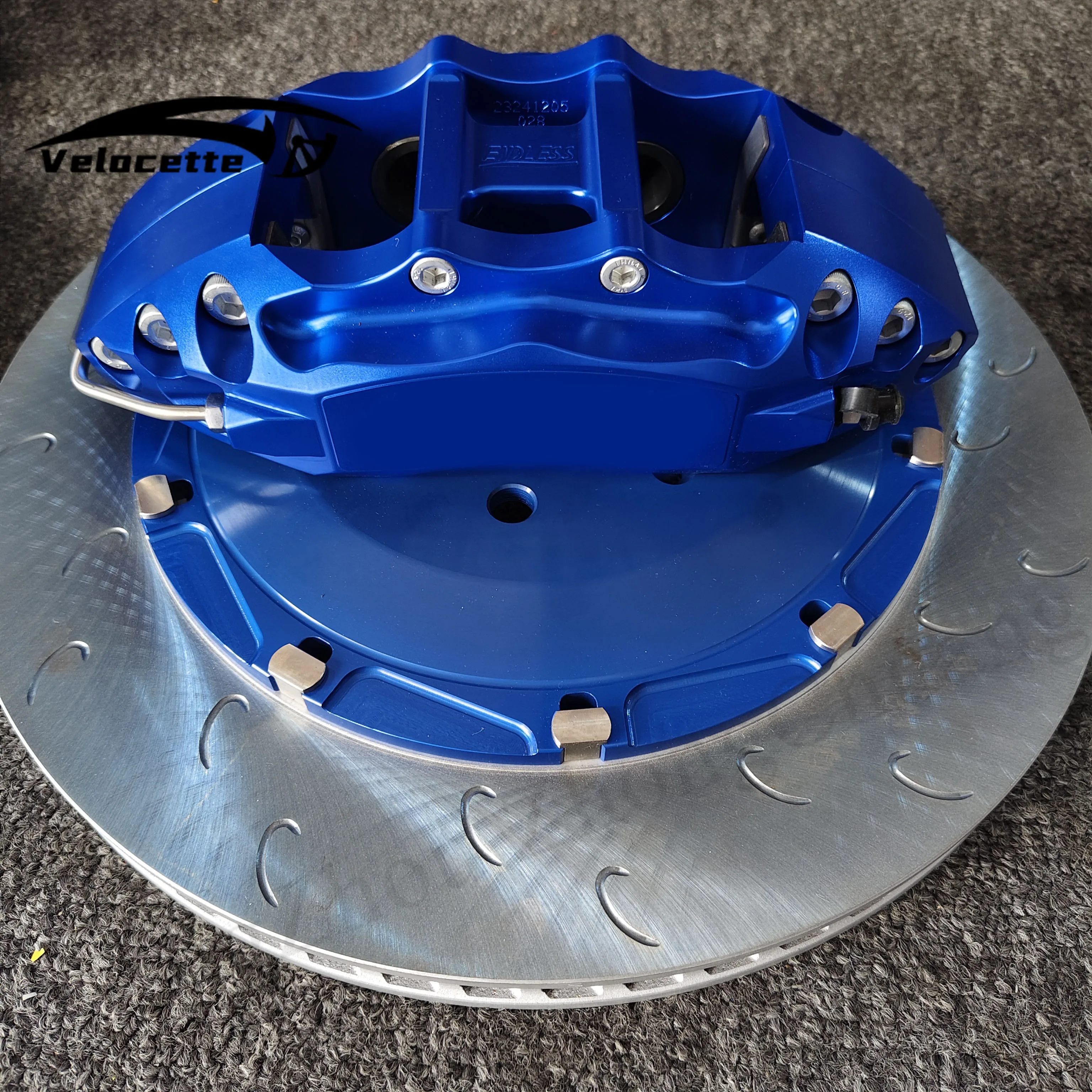 

Кованый высококачественный тормозной суппорт, 4-поршневой комплект, пользовательские стили тормозных дисков для Honda Civic FD GK5