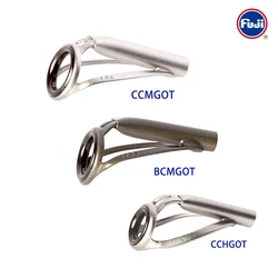 Tip Top Original Fuji Guide for Fishing Rods,MG HG Stainless Steel Frame, Both Light Spinning and Casting, 2Pcs
