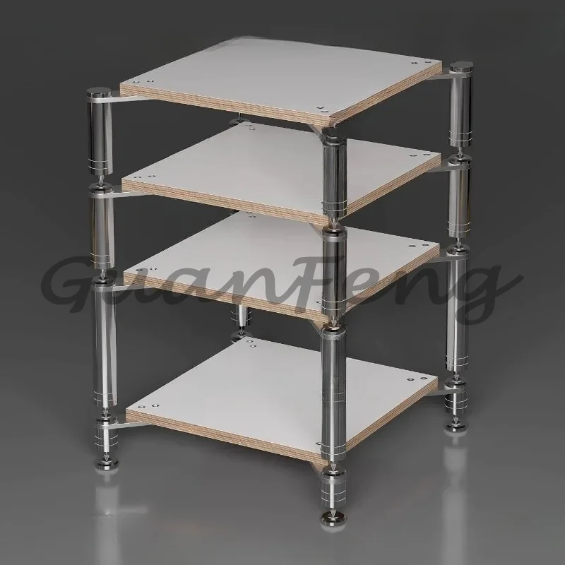 Rack Accessories Power Amplifier Stainless Steel Shock Absorber Staple Leg