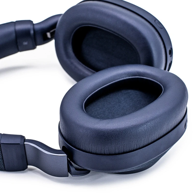 1 par substituição almofadas de ouvido capa de almofada respirável earpads para jabra elite 85h sem fio com cancelamento de ruído fones de ouvido