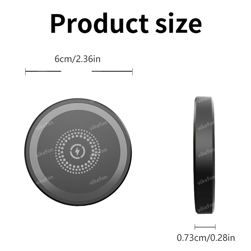 Magnetic 3 in 1 Wireless Charger For iPhone 17 16 15 14 13 12 11 Charging Station for Samsung /Apple /Huawei Watch and Airpods view 6