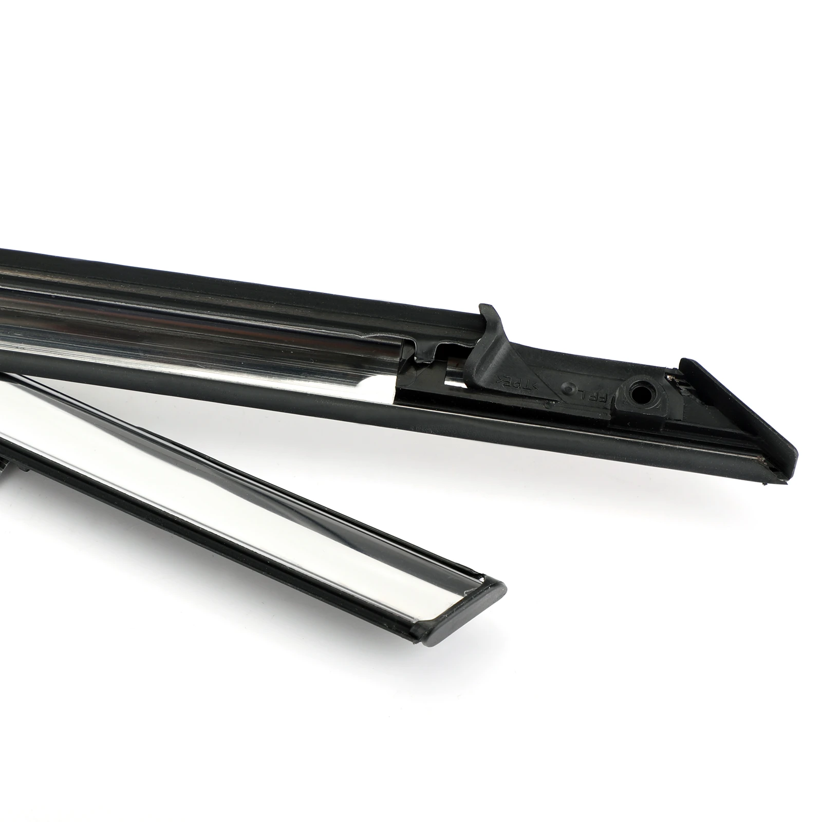 Artudatech 4 Stück Chrom-Dichtungsstreifen für Fenster, Zierleiste, Dichtungsgürtel, passend für Accord 2008–2012 – Detail 6