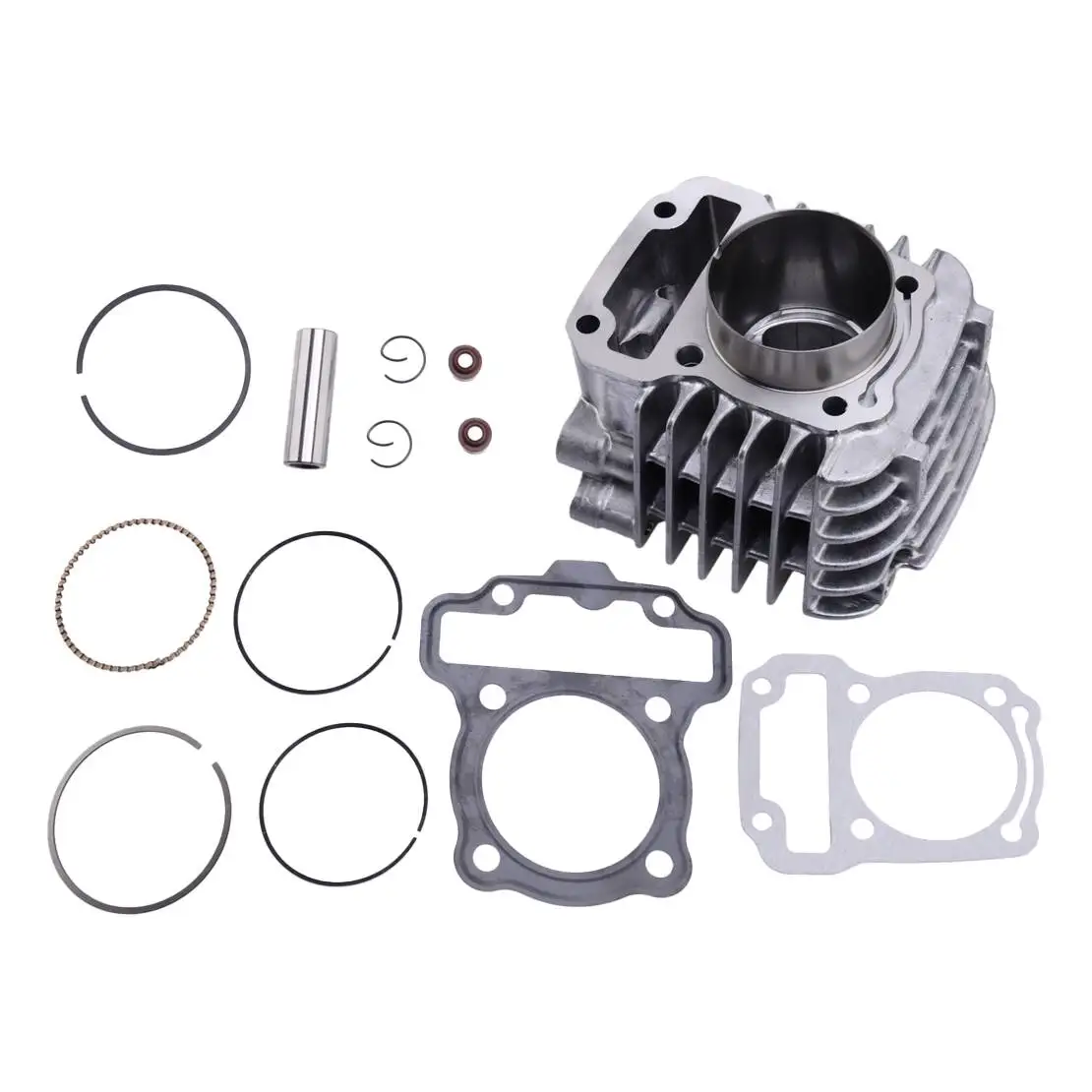 

NEW 130cc Big Bore 54mm Cylinder Block Piston Ring Gasket Valve Oil Seal Kit Fit for Honda NBC110 NBC 110 Fuel Injection
