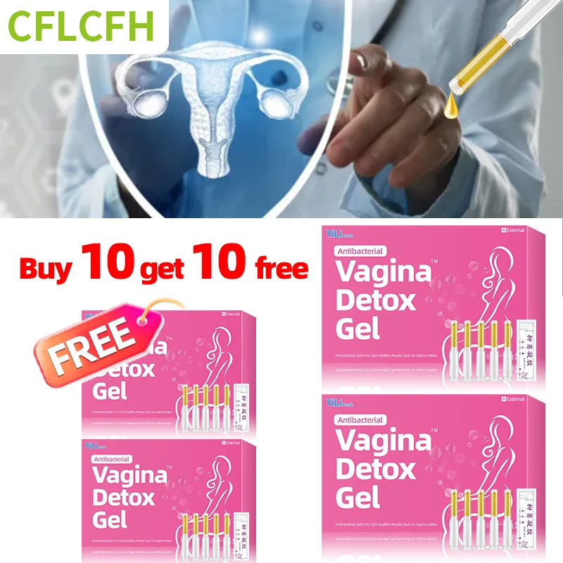 20Pc Natural Womb Detox Gynecological Gel Apply To Women Vaginitis Infection Womb Fibroid Vagina Detox Feminine Hygiene Products