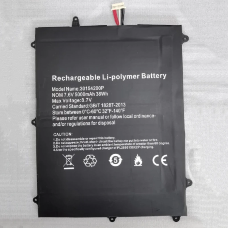 

For IFUNK STD005B1 TH-133K-YD TH133A-YD TH140K-MD 31154200P 30154200P 3168160 Battery For Teclast Power F6 F7 Pro Plus MTK M8