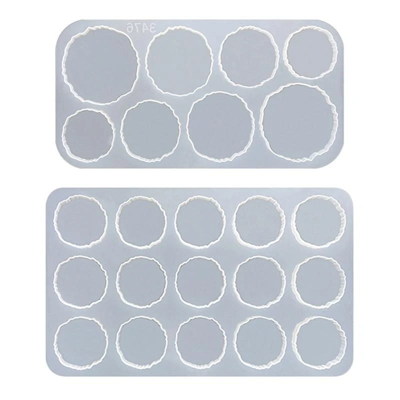 Silicone Mold Epoxy Resin Molds for DIY Making Cups Pad Home Decorations
