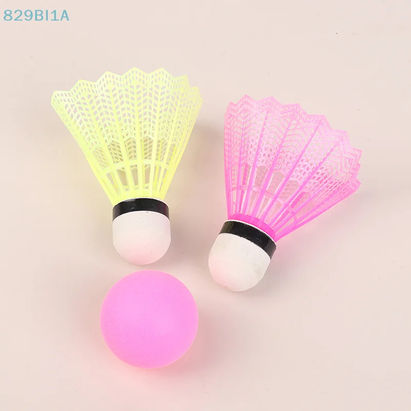 

Детские легкие ракетки для бадминтона из 2 предметов, семейная игра, игрушка, двойная ракетка, комплект с рюкзаком для переноски, детское спортивное оборудование