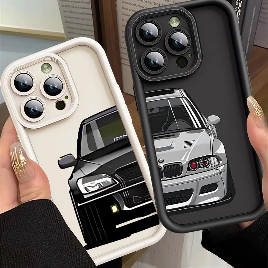 Capa de telefone de silicone macia para Apple iPhone, carros esportivos do Japão, iPhone 13 15 16 Pro Max 14 13 Pro 11 12 7 8 Plus X XS MAX XR 14