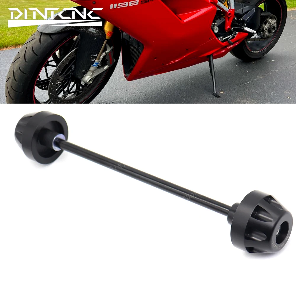 

Переднее колесо протектор для DUCATI 848 848EVO 1098 1098R 1098S 1198 1198R 1198S 1198SP S R SP оси вилки ползунок аксессуары