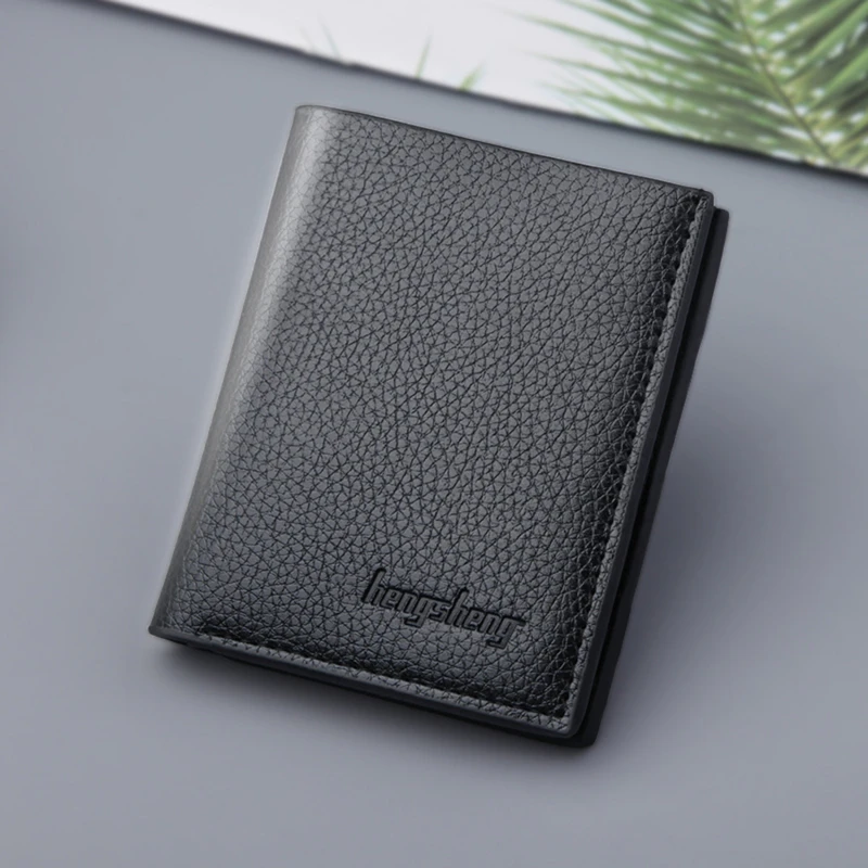 

Men's Wallet Ultra Thin Soft Wallet Leather Mini Credit Card Wallet Wallet Card Holder Men's Leather Wallet Thin Small Monederos