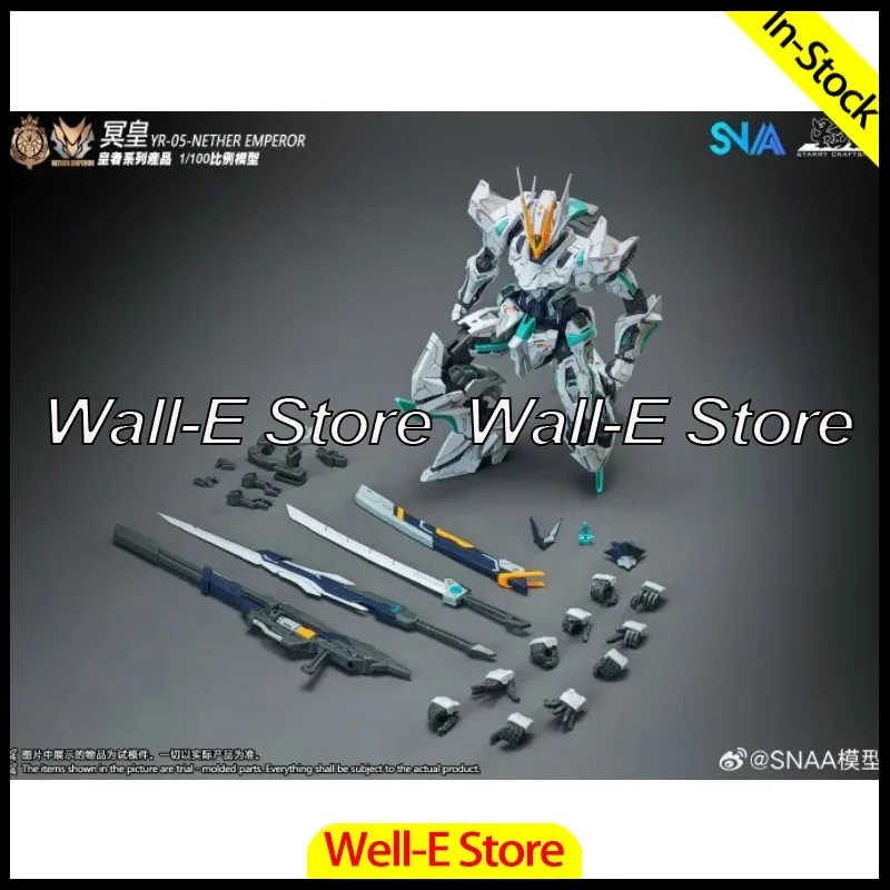 

SNAA Nether Emoeror Action Figures 1/100 Plastic Model Kit Cool Mecha Model Toys for Boys Christmas Gift