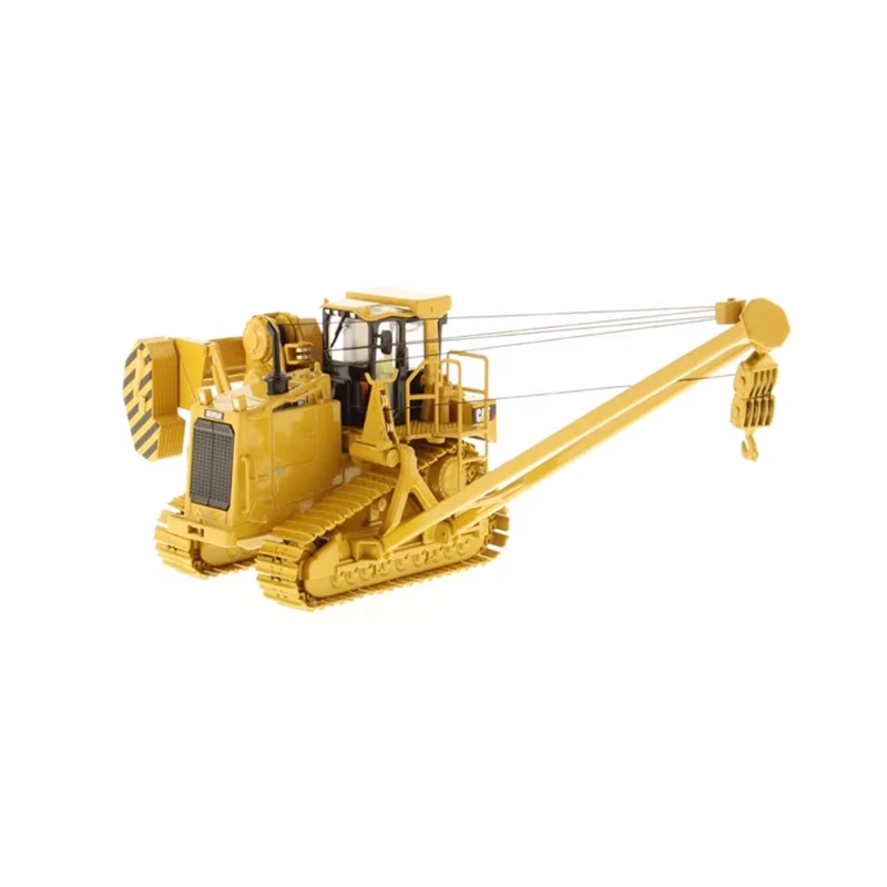 DM دييكاست 1:50 مقياس CAT 587T آلة طبقة الأنابيب سبيكة لودر أطفال بالريموت كنترول نموذج 85272C مجموعة عرض الديكور هدية