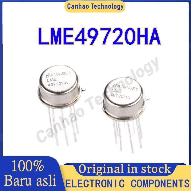 New and Original LME49720 Fever Gold Seal Double Op Amp Straight into TO-99 Brand Genuine LME49720HA