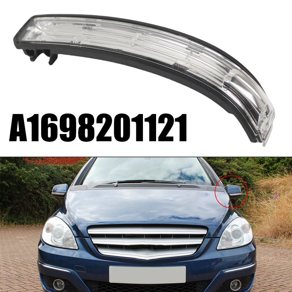 

LH RH Car Rearview Mirror Turn Signal Light Indicator Lamp Lens For Mercedes-Benz A-Class B-Class A1698201221 Car Accessories