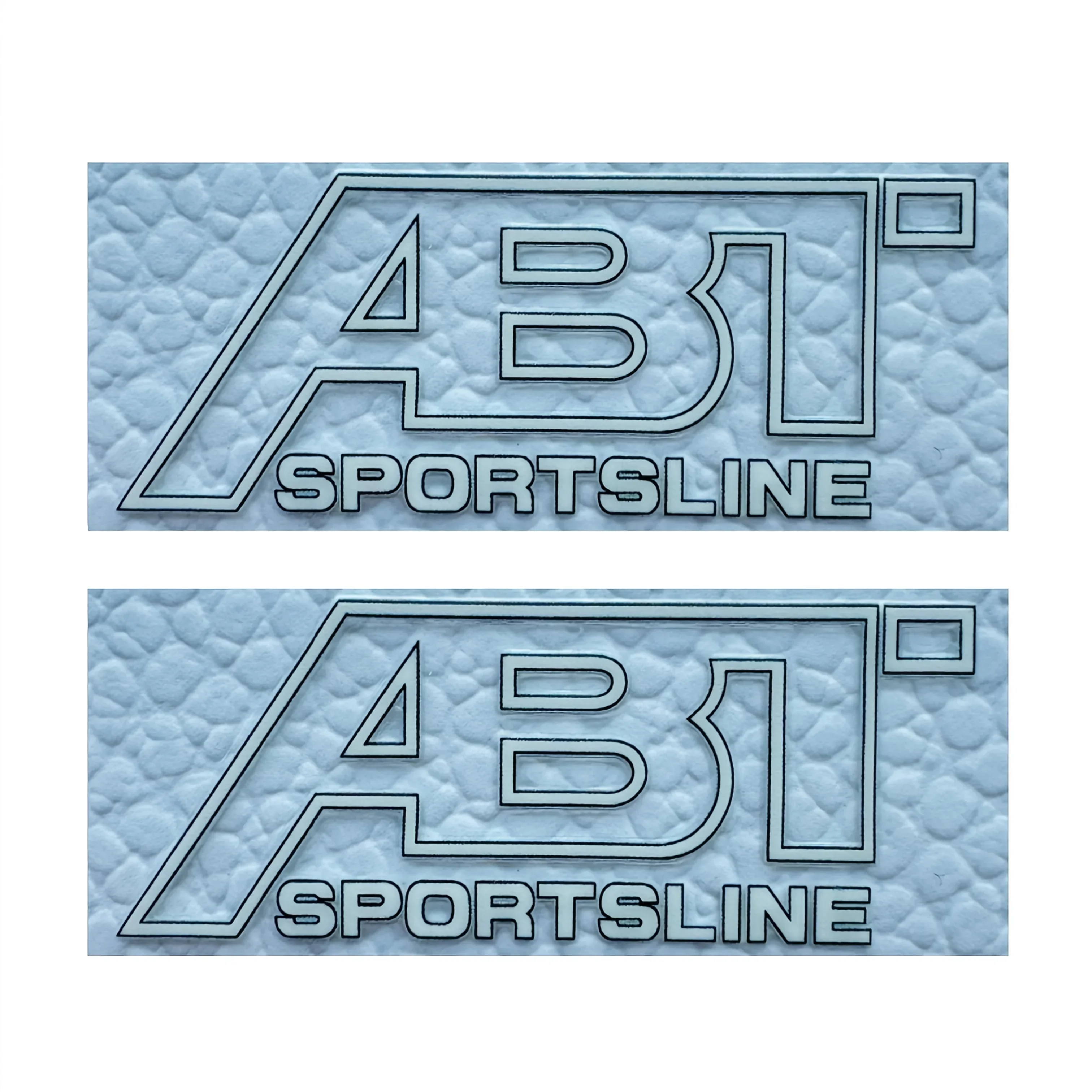 4 قطع/مجموعة ملصق سيارة ABT Sportsline، شعار محبوب من مراوح ضبط ABT، ملحق شعبي للسيارة، يجب اقتناؤه لمحبي السيارات