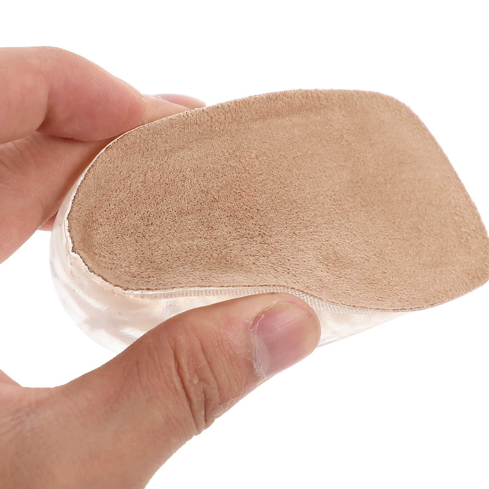 

Inner Elevator Pads 2cm Invisible Insoles Height Increase Shoe Inserts Gel Cushion Forefoot Comfort Inserts
