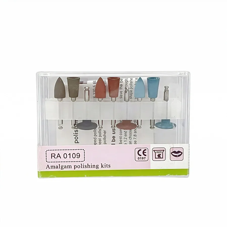 RA0309複合樹脂ゴム磁器歯研磨キット樹脂研磨セット歯科ツール歯科研磨バー キット