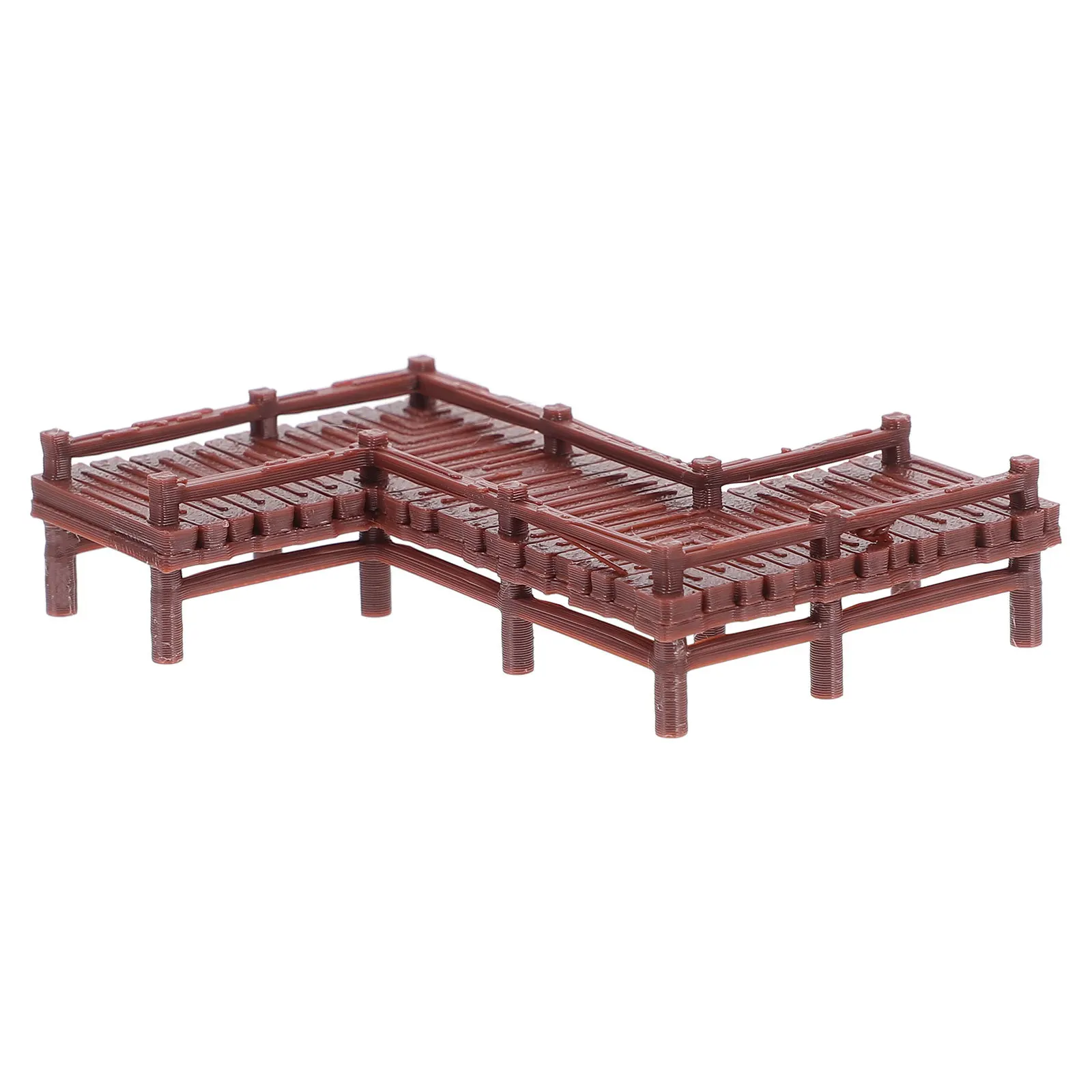 

Miniature Bridge Micro Landscape Decoration Creative Succulent Pot Garden Bridge Decor Bonsai Accessory Mini Garden Ornament