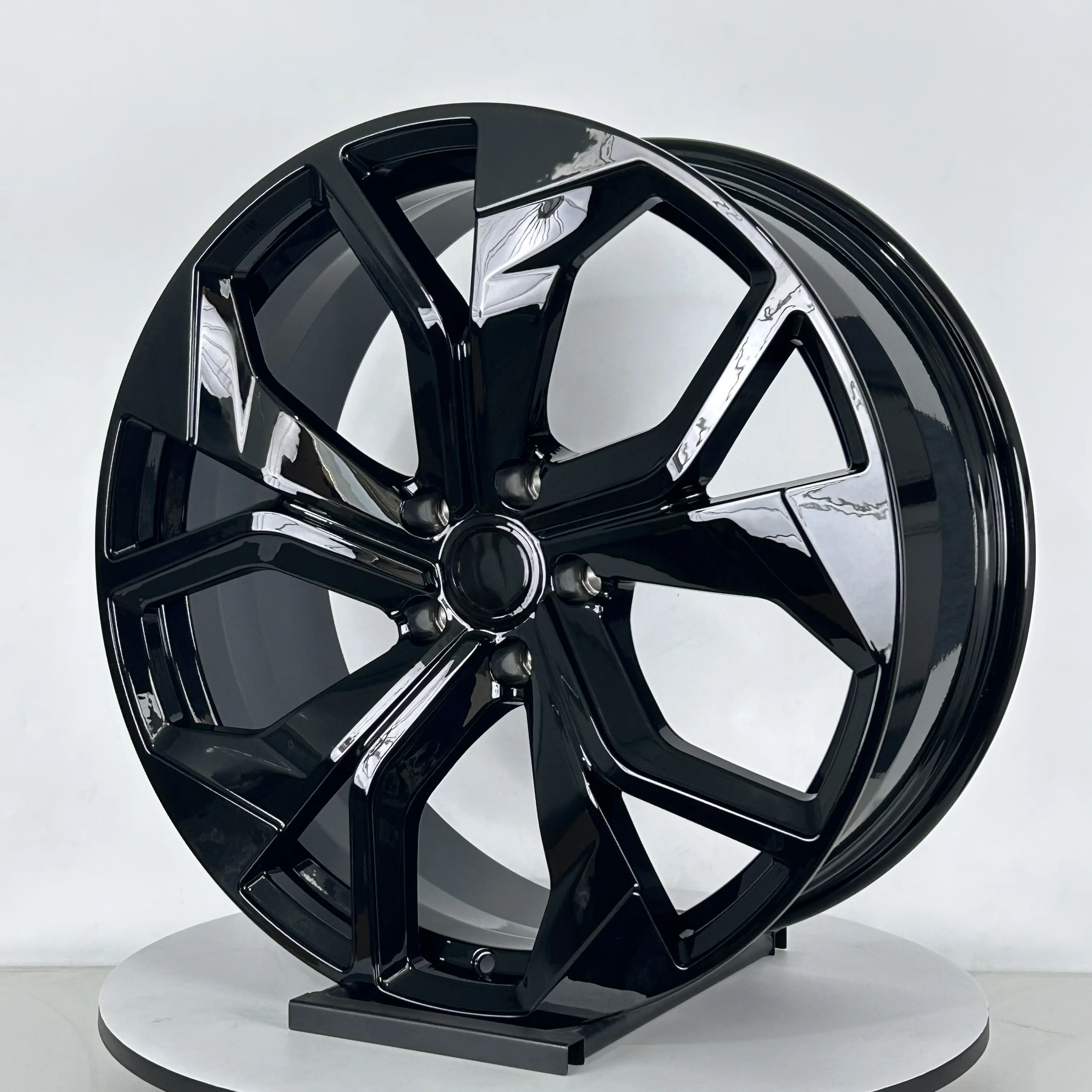 سبائك الألومنيوم عجلات مزورة لسيارات الركاب PCD 120 مللي متر عرض 9J-9.5J ET 45-49 مللي متر للاستبدال/الإصلاح #5