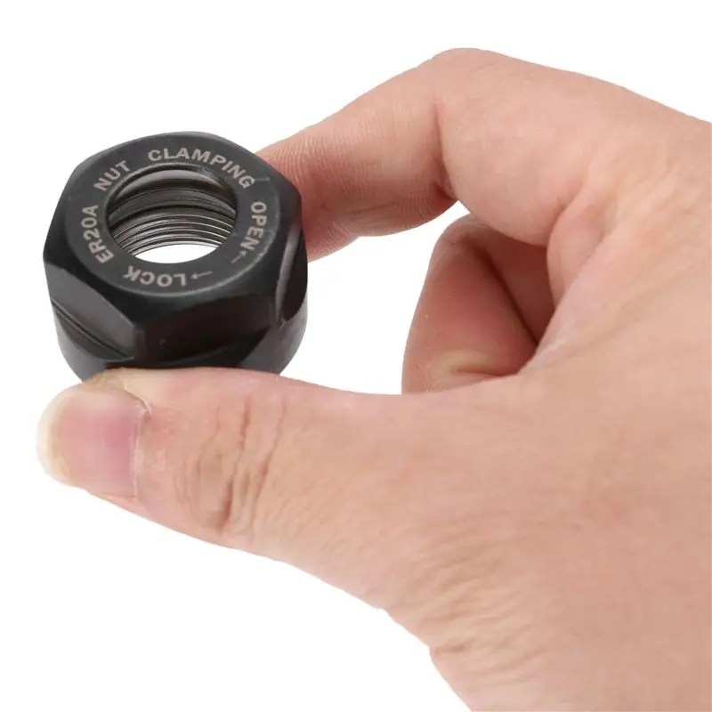 Limited Stock-FF 3X ER20 Collet Clamping Nuts For CNC Milling Chuck Holder Lathe