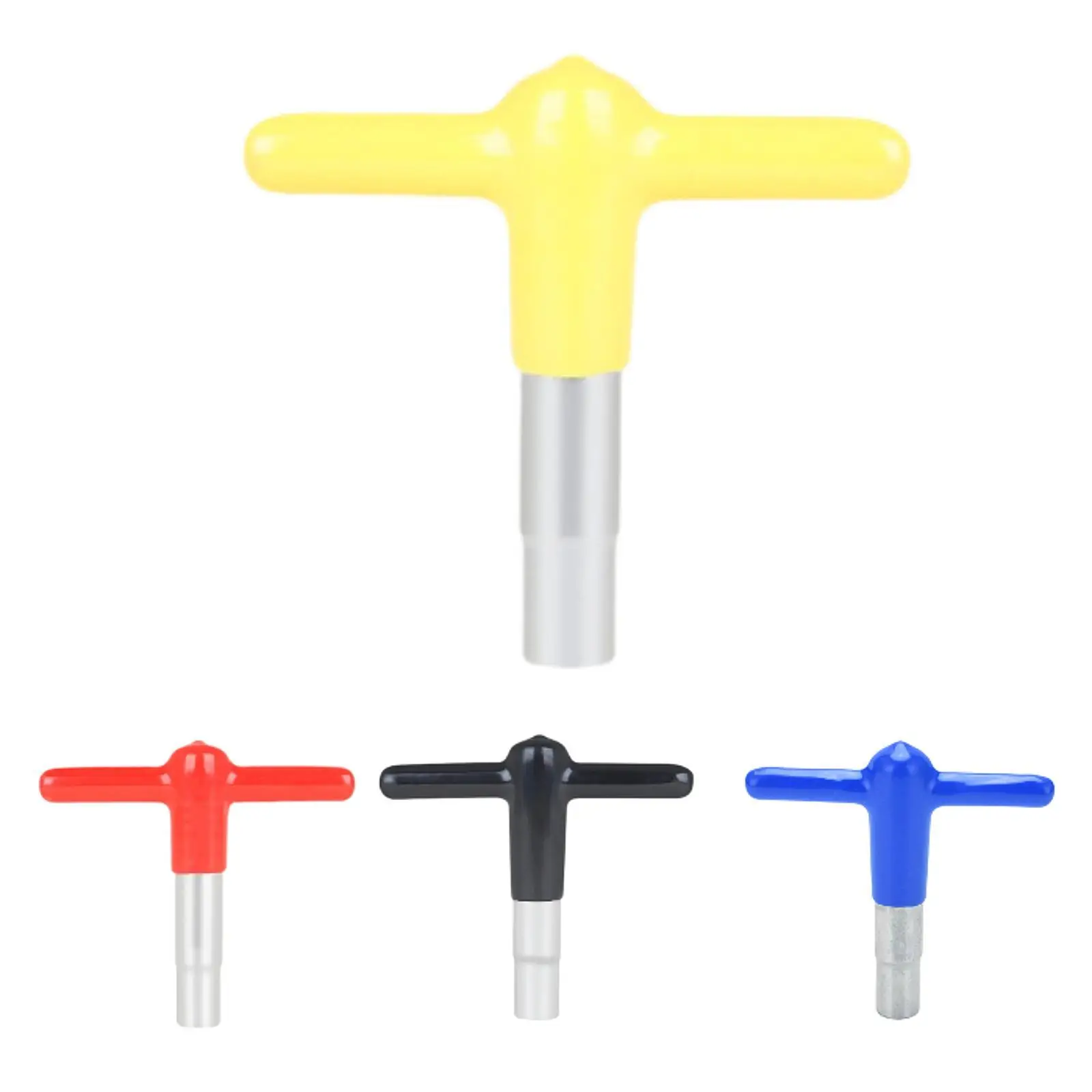 범용 T형 핸들 아연 합금 드럼 튜닝 키, 전문 드럼 렌치, 어쿠스틱 및 전자 드럼용 조정 도구