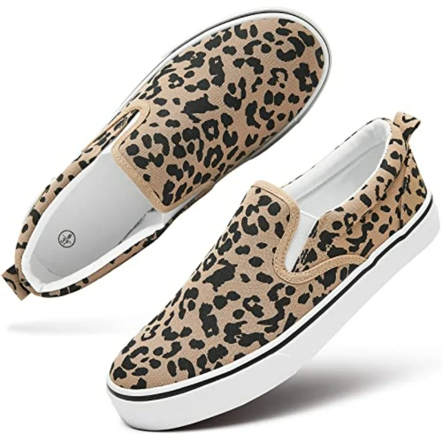 

Women's Slip on Shoes Canvas Sneakers Loafers Non Slip Shoes Low Top Casual Shoes
