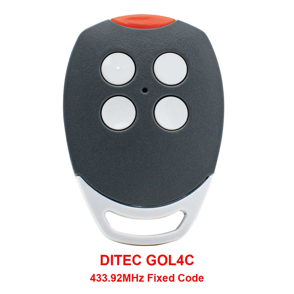 DITEC GOL4C Garage Door Remote Control 433.92MHz Fixed Code