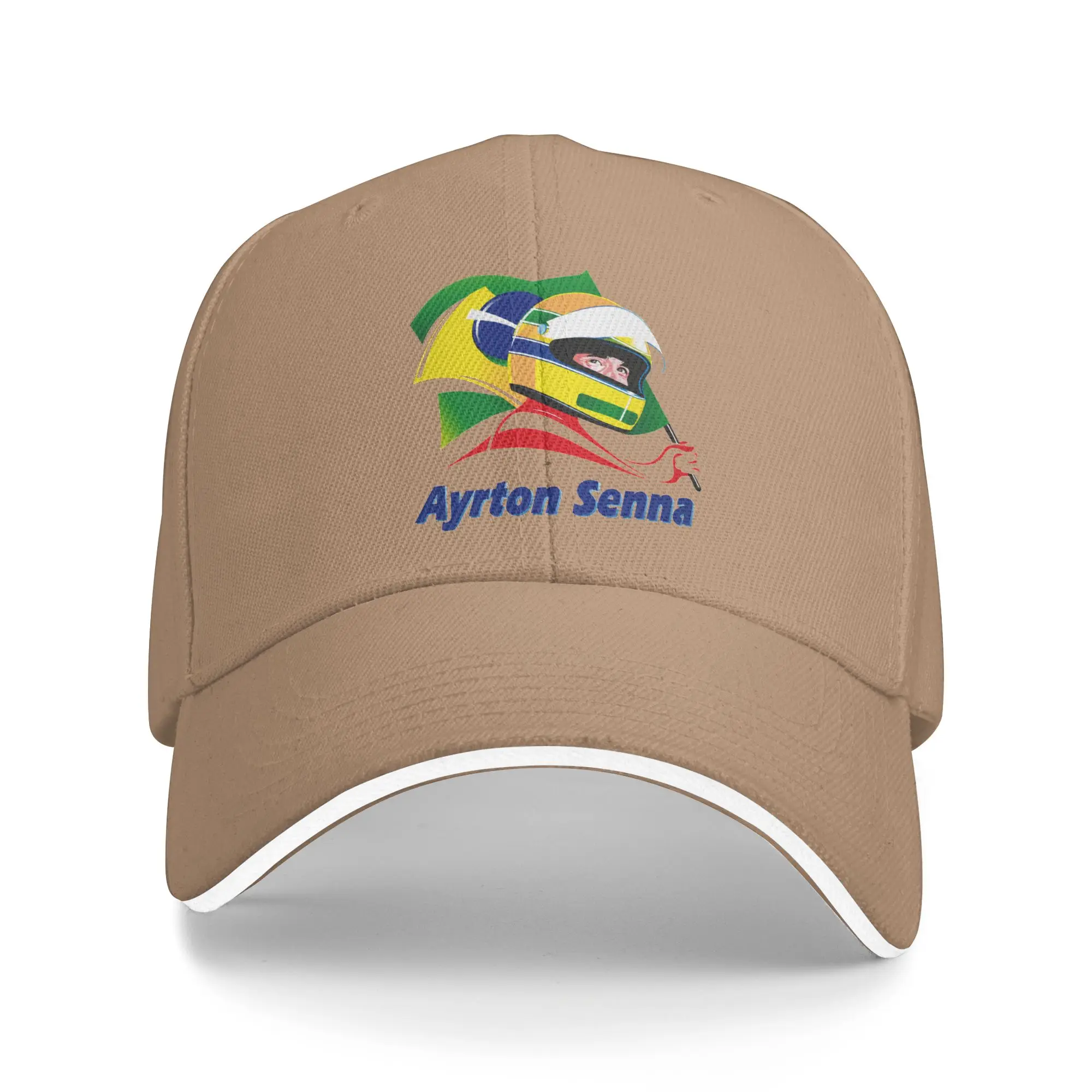 Hot Sale Ayrton Senna 4 Baseball Cap  Relaxed Fit Luxury Woman Cap  Street Photoshoot Luxury Woman Cap