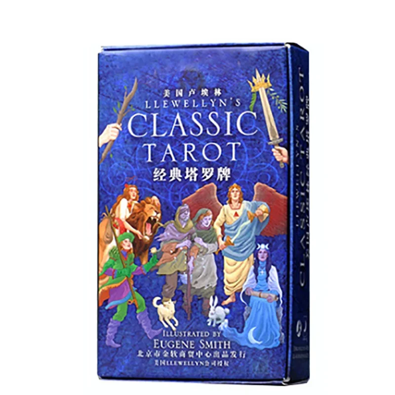 Classic Tarot Cards Divination Cards Game 12*7cm Cards Chinese Version Family/Friends