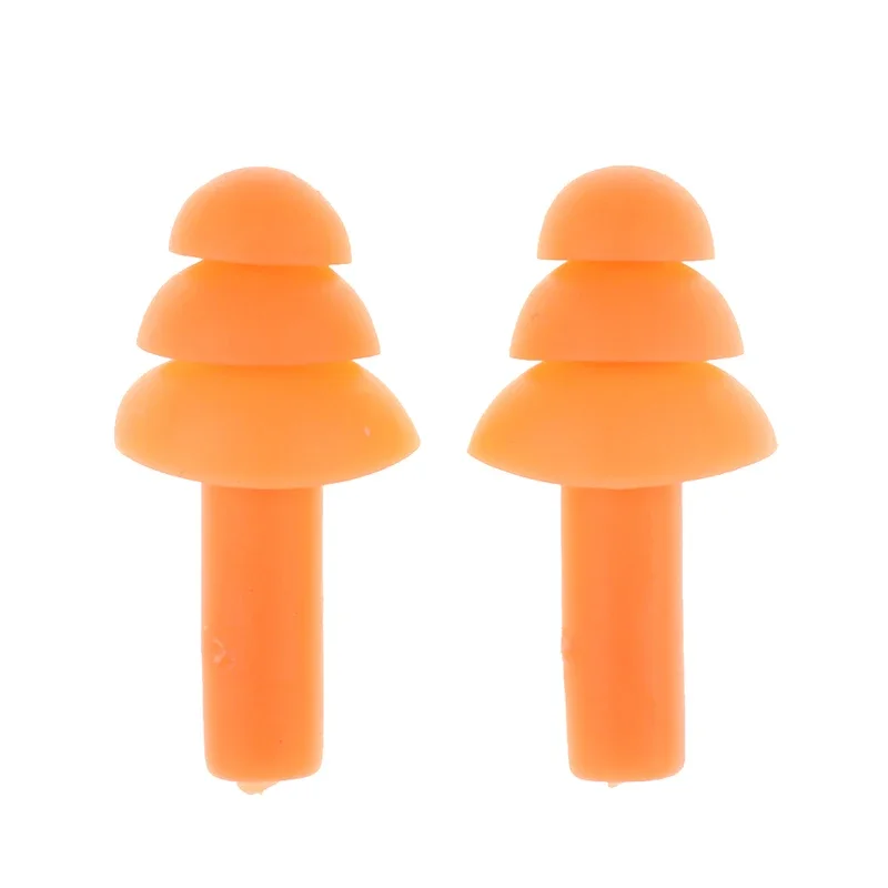 20PCs ear plugs sound insulation waterproof silicone ear protection earplugs anti-noise sleeping plug for travel noise reduction image 5