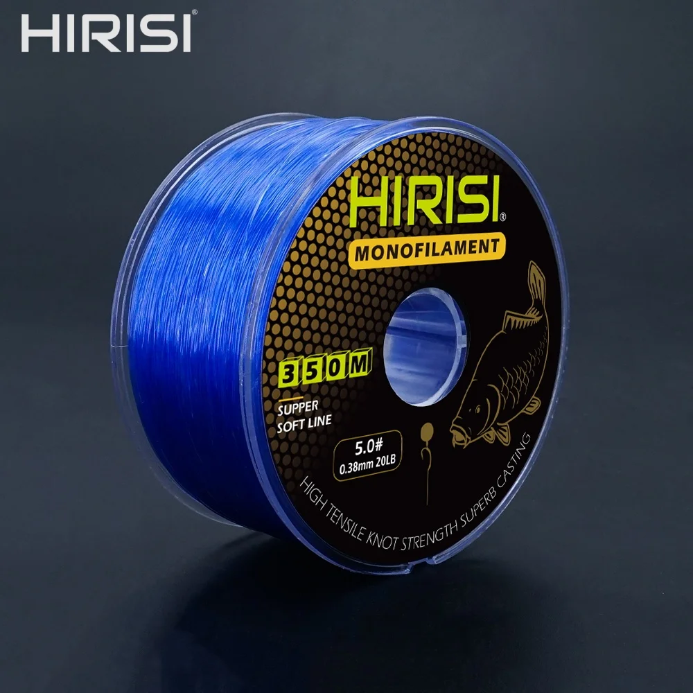 

Hirisi 350M Monofilament Line Japan Nylon 12-20LB Super Strong Carp Fishing Line