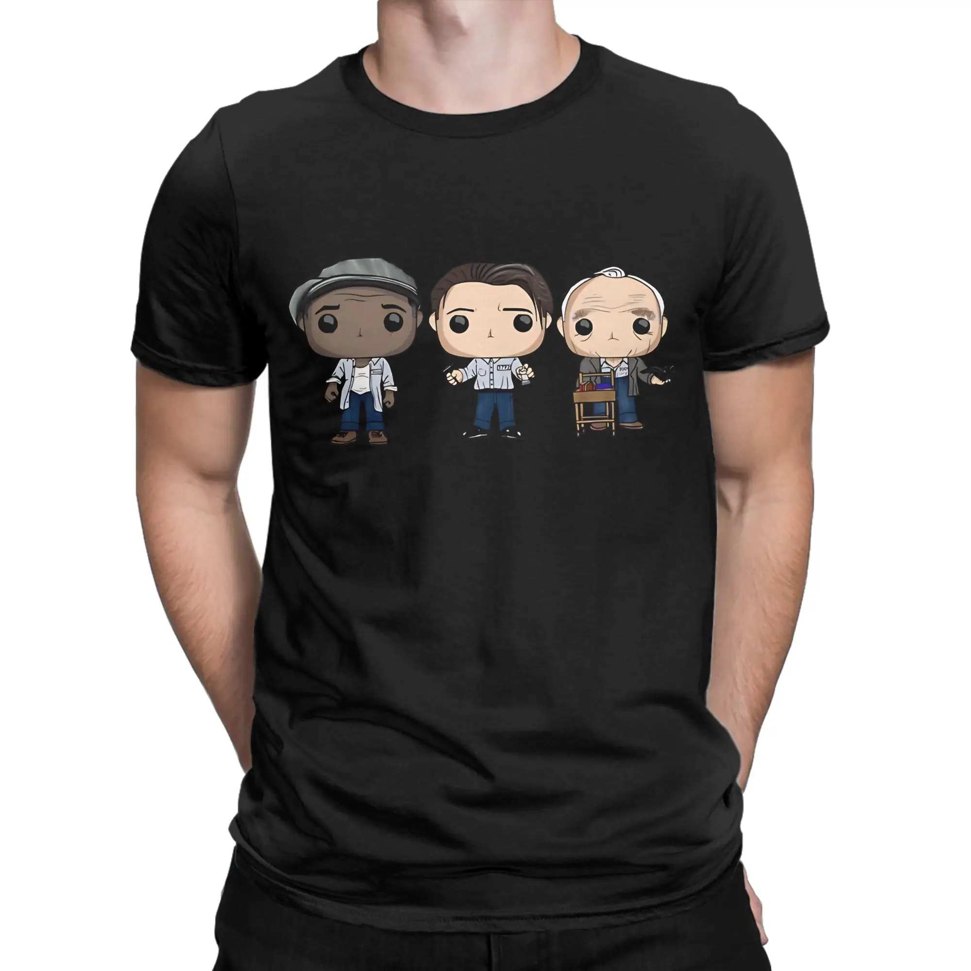 Shawshank redemption  cute Funny Graphic 100% Cotton T-Shirt The Shawshank Redemption Tops Tees For Men