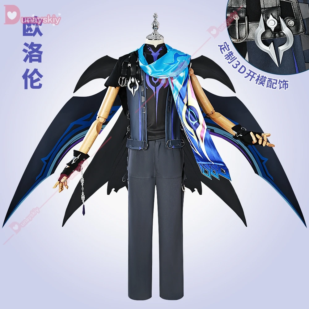 Ororon Cosplay Costume Game Genshin Impact Cosplay Natlan Masters Of The Night-Wind Ororon Role Playing Party Cosplay