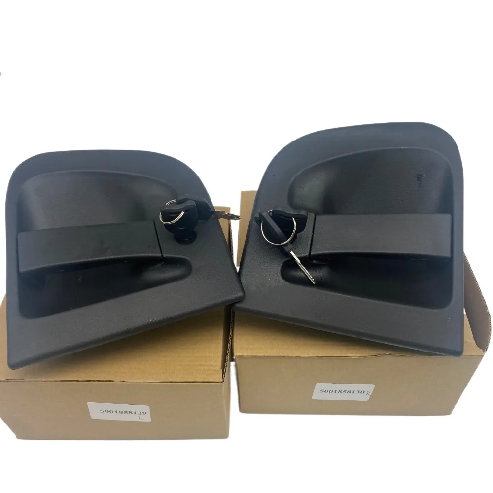 OE: 5001858130 5001858129 manija de puerta Exterior de camión para Renault Midlum Premium KERAX DAF LF45 LF55