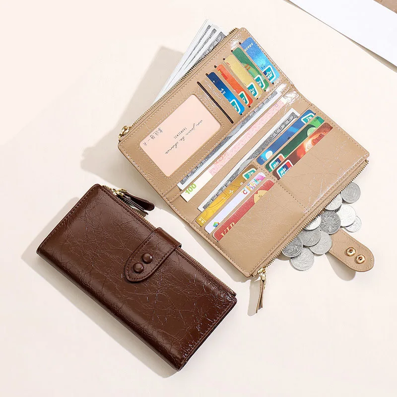 여성용 장지갑 돈지갑 한국 스타일 야외 스포츠 경량 동전 지갑 소녀 클러치 백 카드 홀더