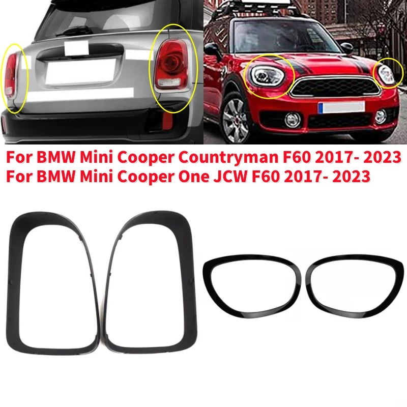 

Car Headlight /Tail Light Cover Trim Parts for BMW Mini Cooper One JCW/Countryman F60 2017-2023