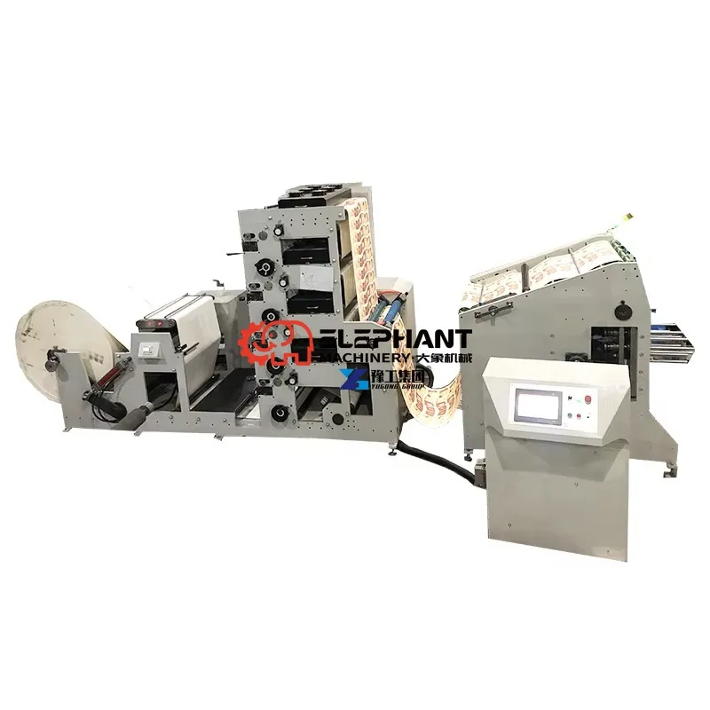 Hot Sale High Quality Cnc Cigarette Box Flexo Printing and Die Cutting Machine Paper Printer and Die Cutter Machine