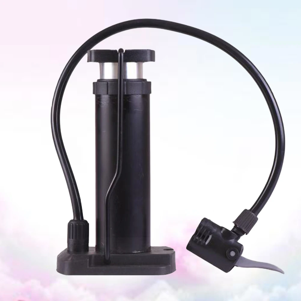 

1 pc High pressure Foot Pump Compact Lightweight Bike Floor Inflator Tire Pumps Portable Metal Plastics Durable Multi purpose