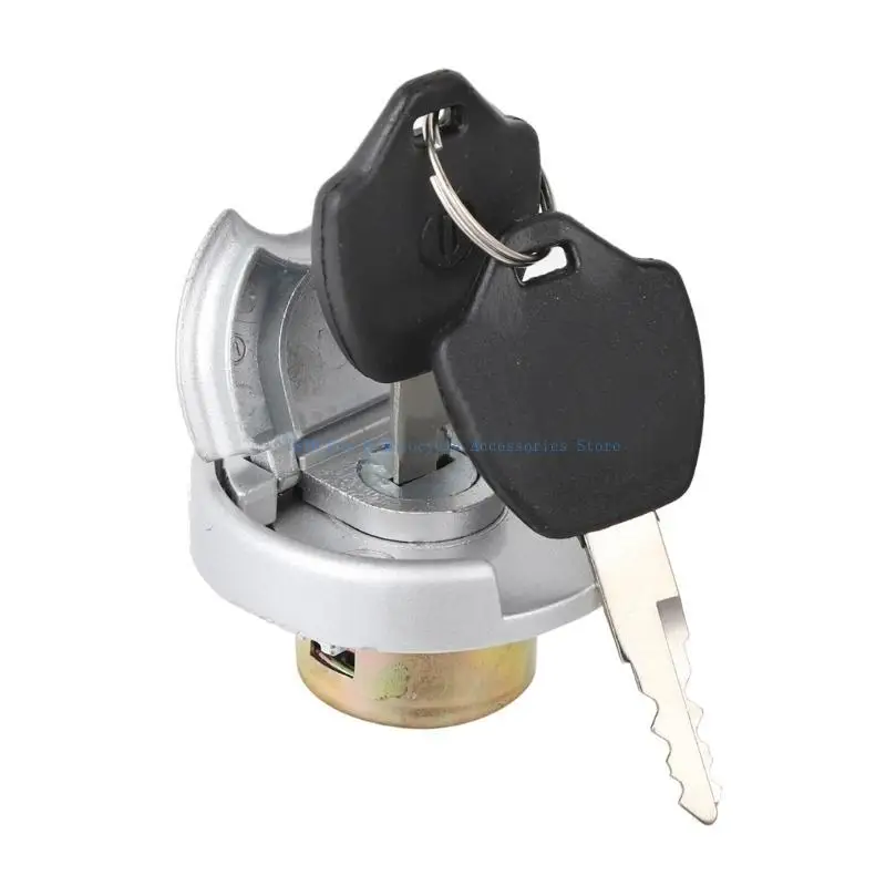 L5BC Easy Install Tanks Lock Caps Waterproof Tanks Cover Simple Installs for GY6 Scooters Providing Theft Prevention