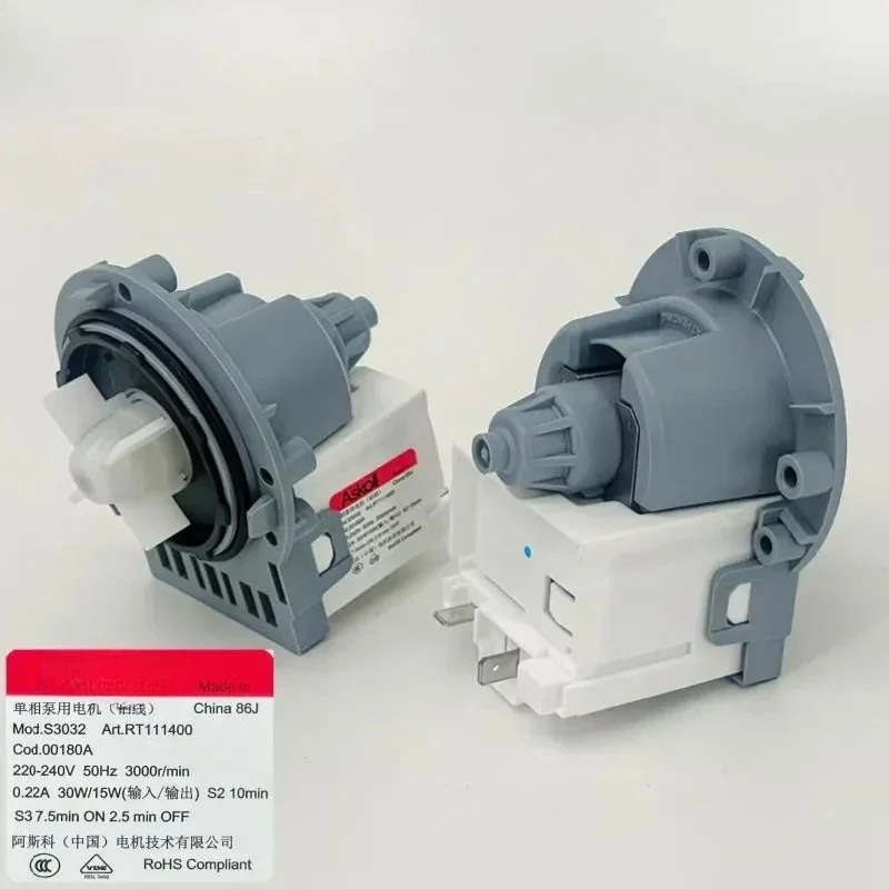 00180A 30008D Nuevo para Askoll para Samsung LG Bomba de drenaje universal para lavadora de tambor