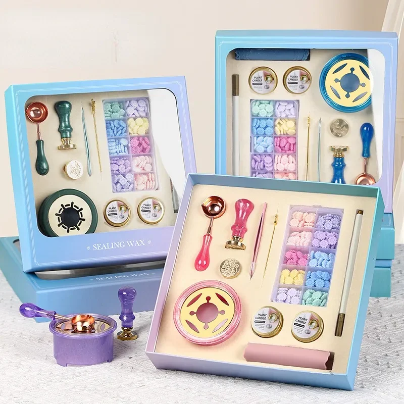 

Творческая Подарочная коробка из пузырчатой пленки, воск, зернистость, набор для плавления, сделай сам, игрушки ручной работы, подарок