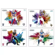 PANINI FOOTBALL 2024 COLOR BLAST DIY hausgemachte JOSH ALLEN PATRICK MAHOMES MCCARTHY Laser-Regenbogenfolie-Sammelkarte - AliExpress 26