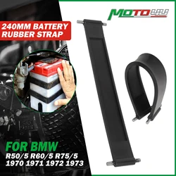 240mm For BMW R50/5 R60/5 R75/5 1970-1973 1PC Long Battery Rubber Strap Motorcycle Rubber Accessories Cafe Racer