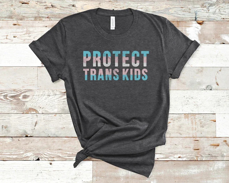 

Protect Trans Kids Aesthetic Clothing Fashion 100% Cotton O Neck T-shirt Casual Shirt Short Sleeve Top Tees Streetwear goth y2k