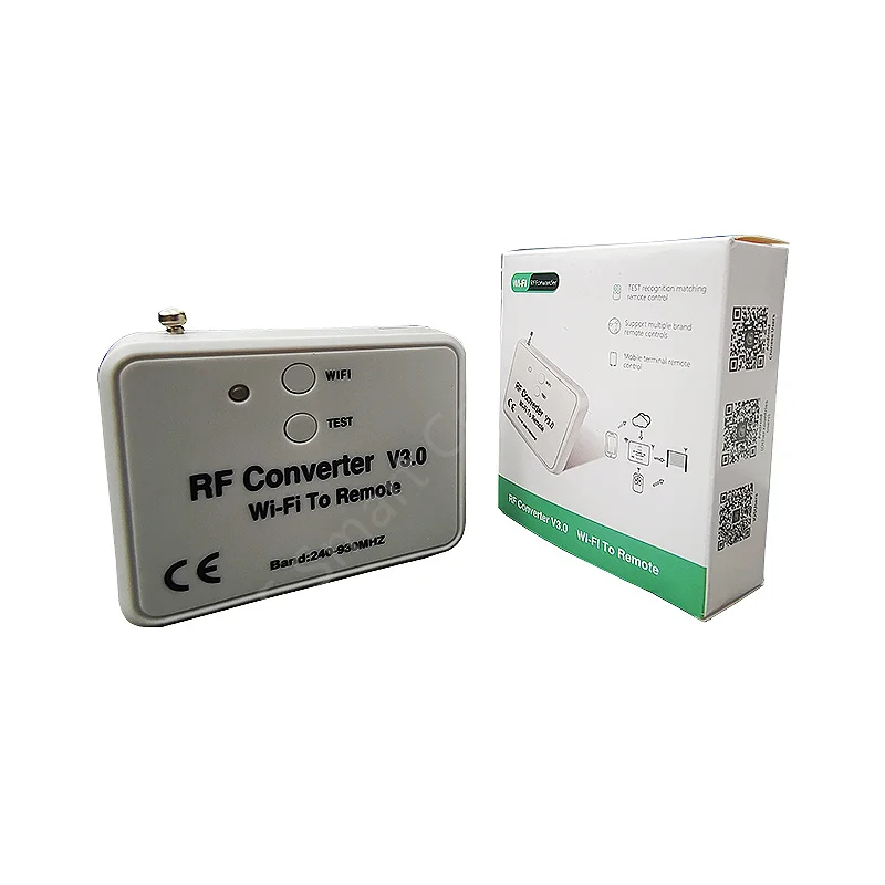 Universal WiFi Schalter Fernbedienung 240-930 MHZ WiFi Zu RF Konverter Multi Frequenz Rolling Code Garage Tür Fernbedienung – Detail 5
