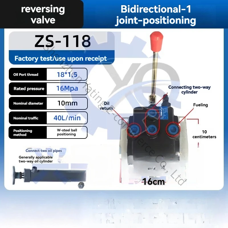 One-way Valve Integral Hydraulic Manual Control Valve Distributor  Directional Multi-way Valve