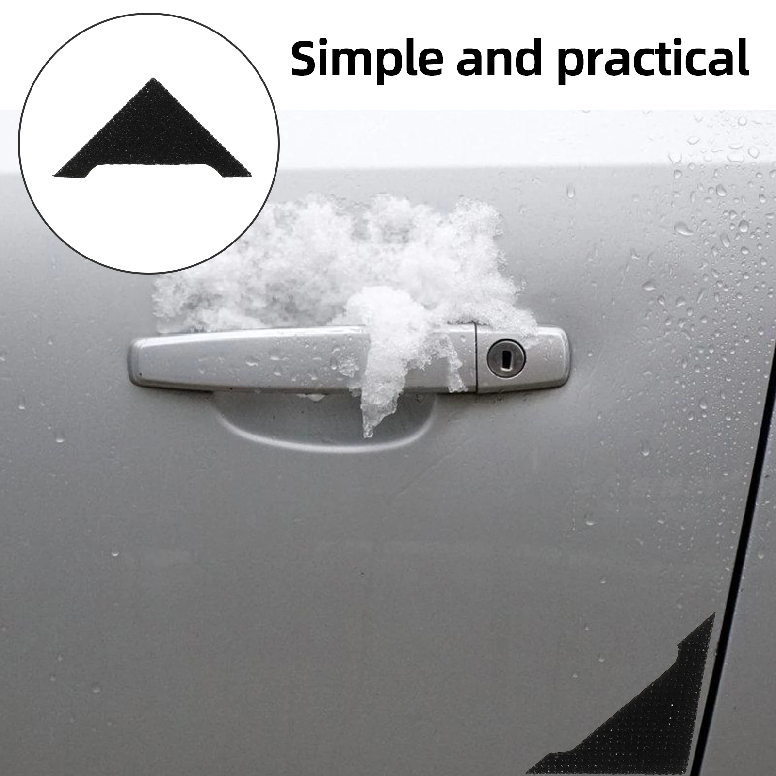 

4 Pcs Car Bumper Automotive Door Edge Protector Guard Corner Protection Strip Anti-collision