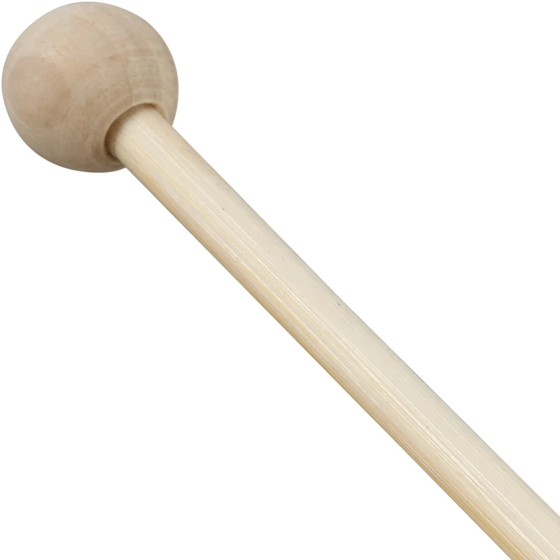 Percussão Wood Mallets Sticks para Energy Chime, xilofone, Wood Block, Glockenspiel e Sinos, 8 Pares