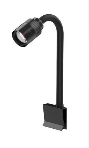 Luz LED Zoomável de 3W para Aquário, Iluminação Regulável de 3 Cores com Temporizador Cíclico, Lâmpada de Foco para Aquascaping Ornamental Sul-Americano